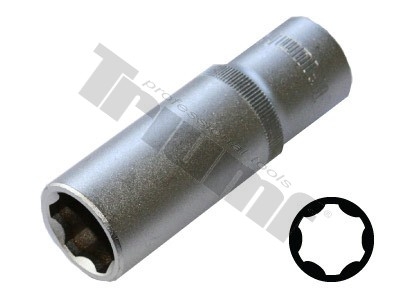 Hlavica 1/4" surface drive predĺžená  (40) 5 mm TRIUMF