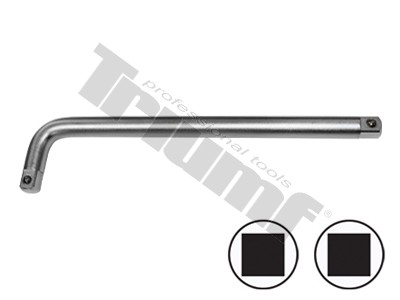 Trhák fajkový 1/2", matný 1/2" -  L 250 mm TRIUMF