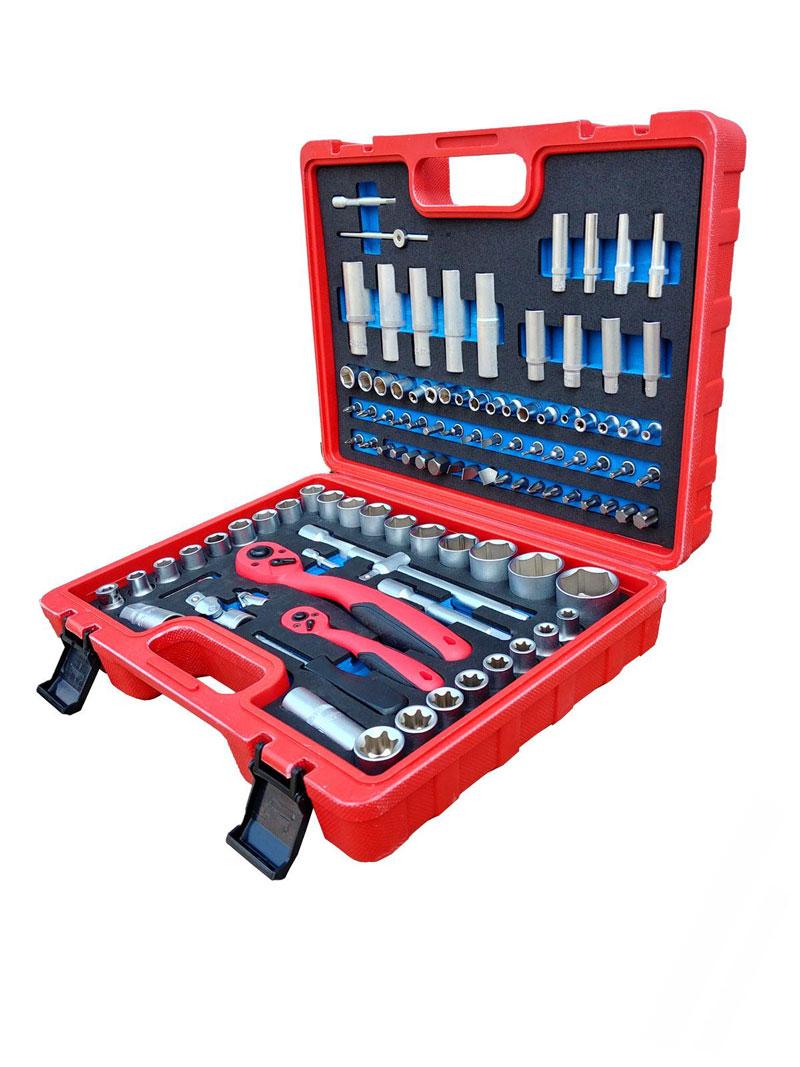 REDTOOL Gola sada v pene 108ks. 1/2", 1/4" CRV 