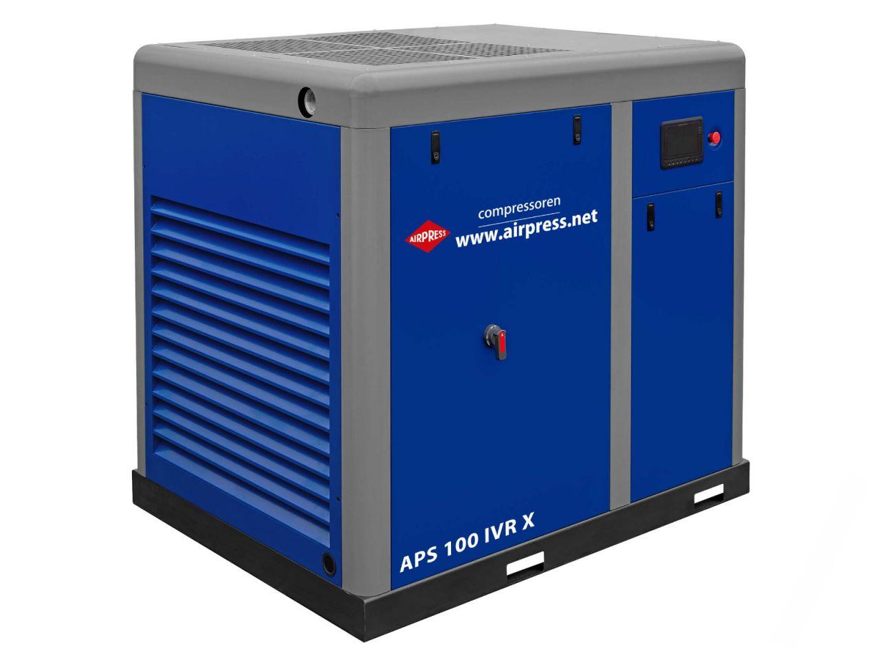 Skrutkový kompresor APS 100 IVR X 10 bar 75 KW 11440 l / min AIRPRESS