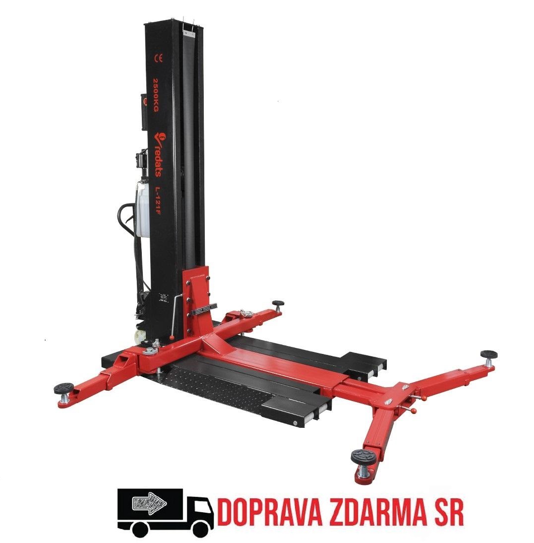 Jednostĺpový zdvihák poloautomatický 2500 kg REDATS L-121F 230V